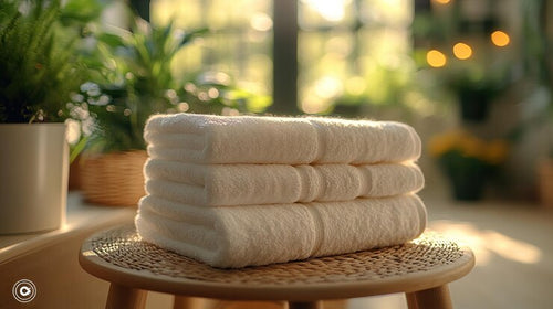 Mizu cotton bath towels