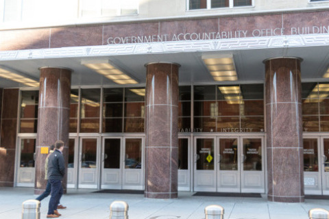 Government Accountability Office Building in Washington D.C.