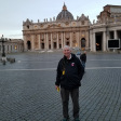 Kevin Hession visiting St. Peter's Basilica